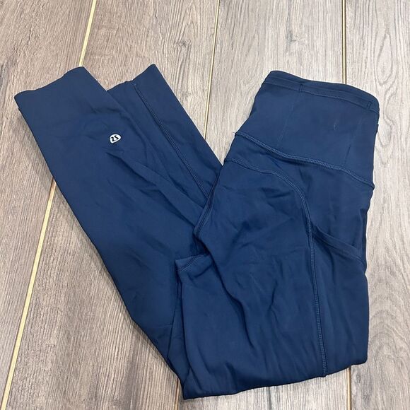 Lululemon Fast and Free Crop 19” - Picture 1 of 3